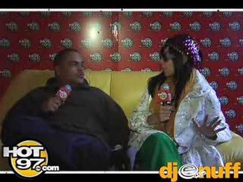 HOT 97- DJ Enuff interviews Kid Sister