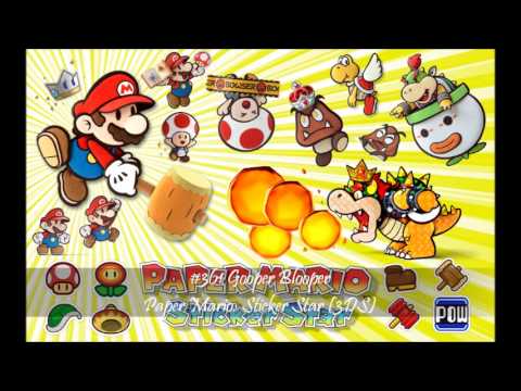 MistressZelda's List of Amazing VGM! #361 Gooper Blooper (Paper Mario: Sticker Star)