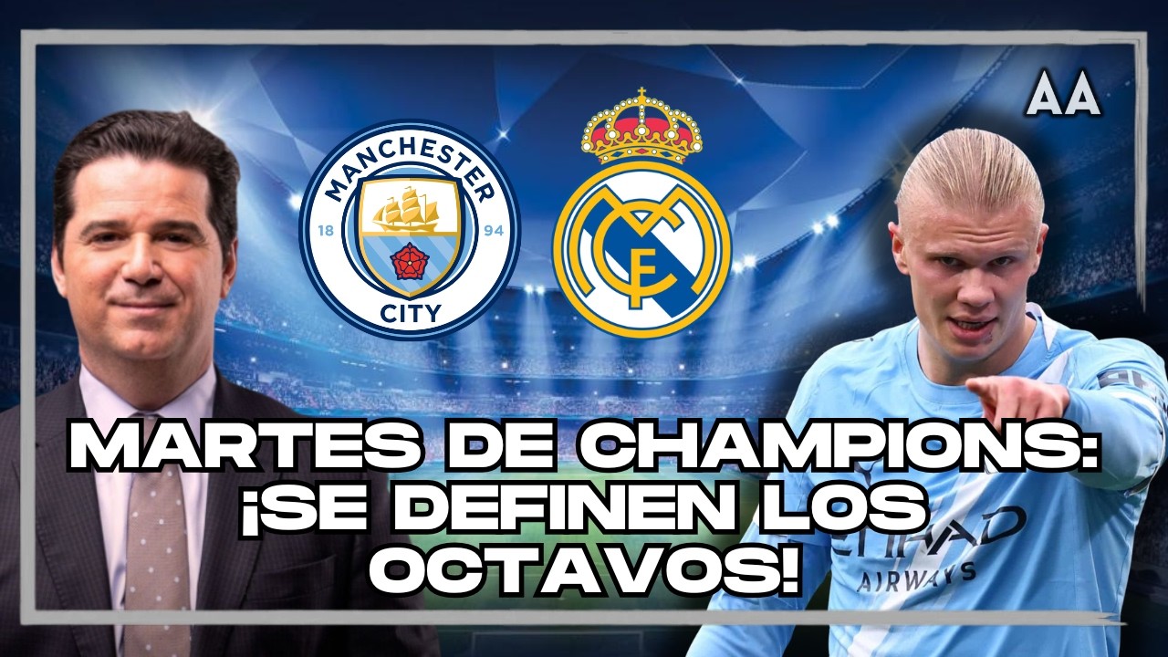 Champions: se definen los 8vos. El City busca remontarle al Real Madrid 