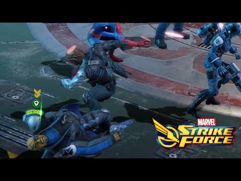 Marvel Strike Force PART 10 Gameplay Walkthrough - iOS / Android