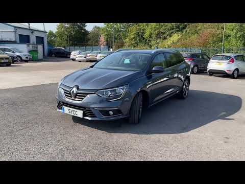Renault Megane 1.5 dCi Dynamique S Nav Sport Tourer ~ 2018/18 Reg ~ Titanium Grey ~ Sat  Nav