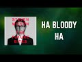 Steven Wilson - HA BLOODY HA (Lyrics)