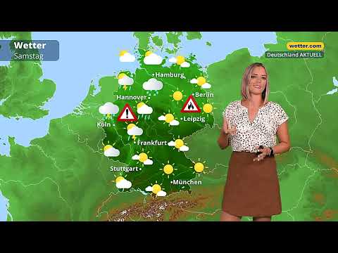 3-Tage-Wetter: 24 Stunden Hitze und Unwetter - dann dreht Strömung