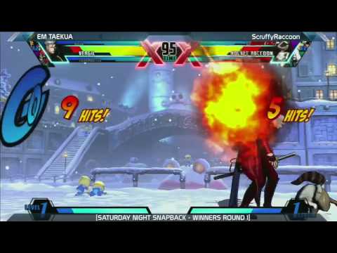 UMVC3: EM TAEKUA vs ScruffyRaccoon - Saturday Night Snapback 6.2
