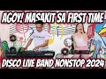 AGOY! MASAKIT SA FIRST TIME - DISCO LIVE BAND NONSTOP 2024 | REA & ROMEL JAM AT ZALDY MINI STUDIO