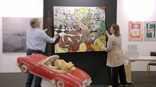 ART Karlsruhe 2023 ARTHUS Galerie: u.a. Seemann, Darrer, Meyer, Rack, Safronov, Möller, Göbner