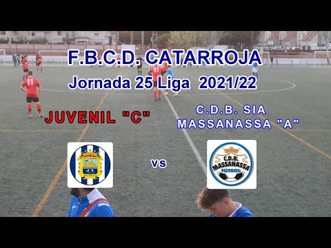FBCD CATARROJA YOUTH FOOTBALL "C" ON MATCHDAY 25 OF LALIGA 2ND REGIONAL GROUP 10 SEASON 2021-22