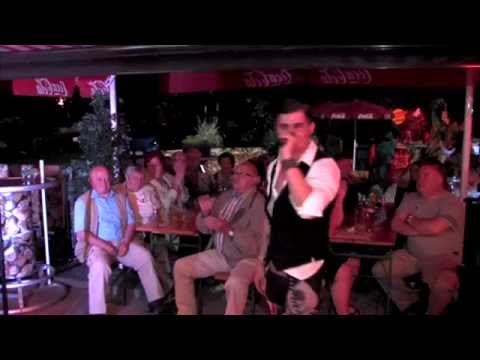 DA WADLTREIBER AUS VIEHHOFEN ZU GAST IM PARTY STADL HEXENHÄUSL IN SAALBACH HINTERGLEMM 11 08 14