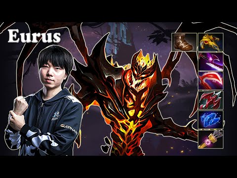Eurus - Shadow Fiend Midlane | Dota 2 7.30d Gameplay