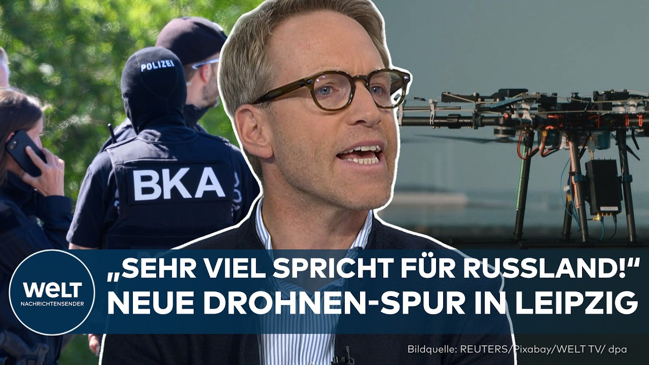 DROHNEN-ALARM IN LEIPZIG: „Sehr viel spricht für Russland!“ – CDU-Politiker Henrichmann warnt