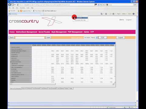 Creating LTP Train TimeTable  From Polestar System