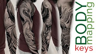 Simple Body Mapping for Tattoo Sleeves | Fireside Technique | EP 49