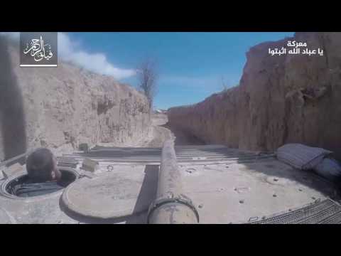 اشتباكات إثر هجوم مقاتلي فيلق الرحمن على مواقع قوات النظام في حي جوبر في مدينة دمشق ضمن معركة "يا عباد الله اثبتوا"