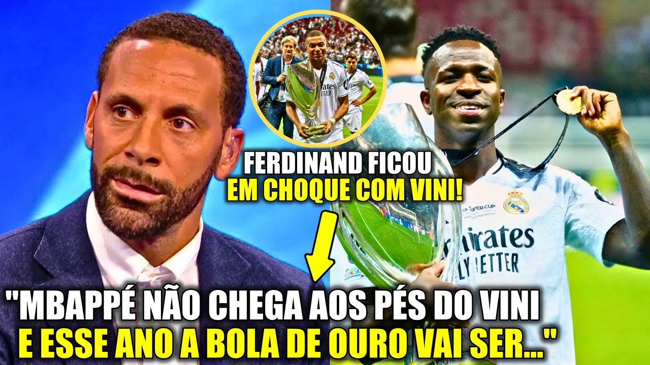 🚨NOSSA! Olha o que o FERDINAND FALOU DO VINI JR APÓS O TÍTULO DO REAL HOJE!