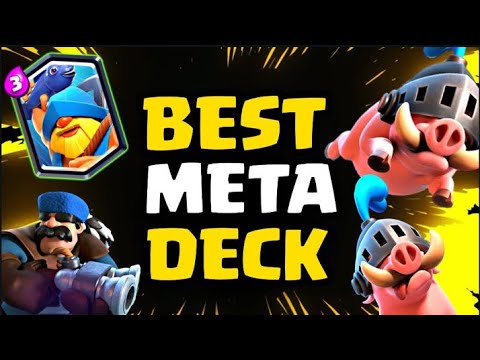 THE BEST ROYAL HOGS DECK TO USE RIGHT NOW! - CLASH ROYALE