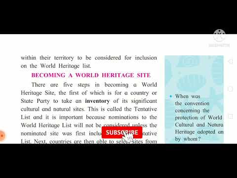 World Heritage | 10std English lesson explained in Marathi | semi English and Marathi medium