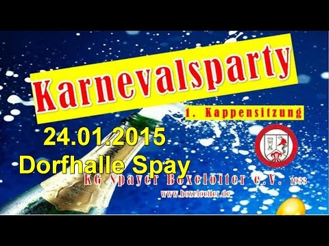 Sitzung Boxelöfter Spay, 24.01.2015 - Teil 1