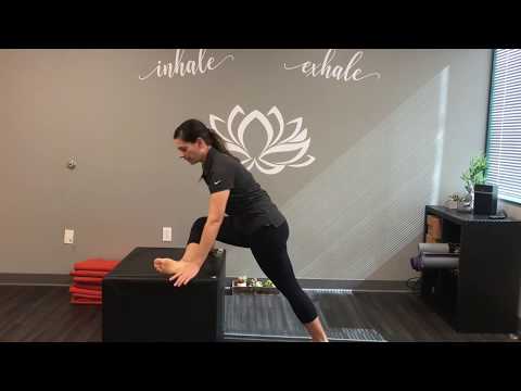 Modified Pigeon Stretch to release the hip muscles