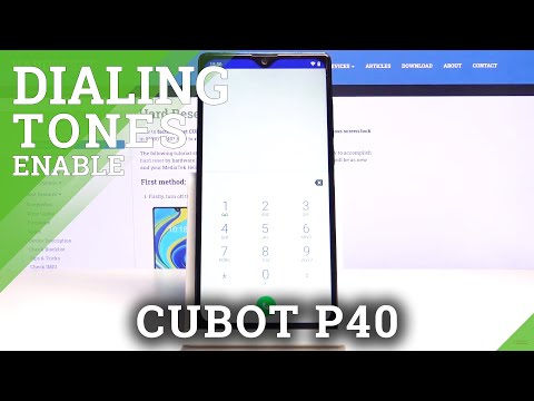 How to Enable Dial Pad Sounds in CUBOT P40 – Manage Dial Pad Sounds