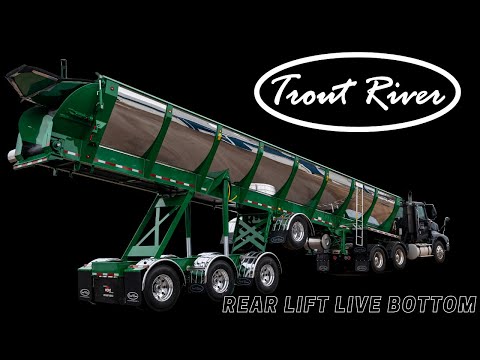 Trout River Industries || Live Bottom Rear Lift Operation