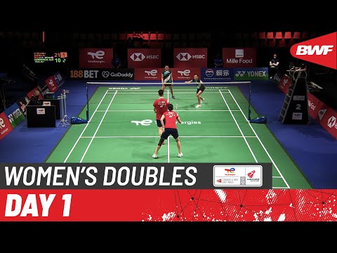 BWF Uber Cup | Li/Zheng (CHN) vs Honderich/Tsai (CAN) | Group D