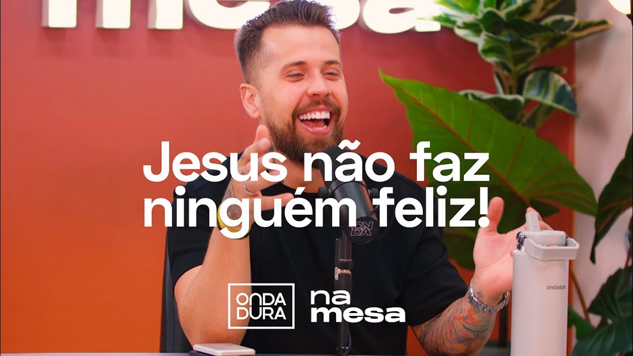 JESUS FAZ A GENTE FELIZ? O QUE O EX-PASTORZÃO DISSE! | Na Mesa #188