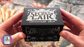 MTG Secret Lair - Goblin Storm Commander Deck Unboxed!