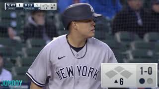 Gio Urshela walks on 3 balls, a breakdown