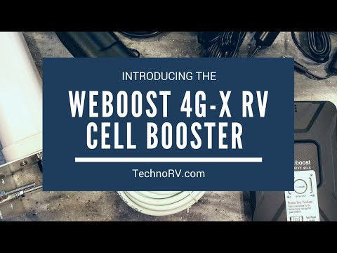 Introducing the weBoost 4G-X RV Cellular Booster