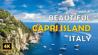 Capri Island Italy 4k Tour Scenic Relaxation। Film Capri Island Italy