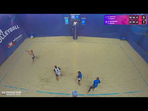 22:45 D. Safonov / Y. Sulyma - A. Kotelenets / S. Zalizko 30.10.2022 | Winners Beach Volleyball