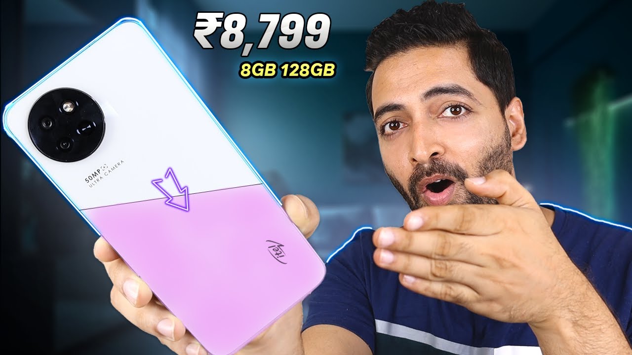 Worlds First Color Changing Phone Under ₹9,000🔥