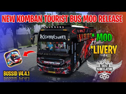 New Zedastra Komban Bus Mod Tamil | Bus Simulator Indonesia | Komban Bus Livery In Bussid #komban