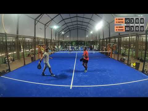 2025 | 1/8s | CAMPEONATO NACIONAL 2025 - B. TAVARES e M. GOMES contra G. COELHO e R. MARTINS