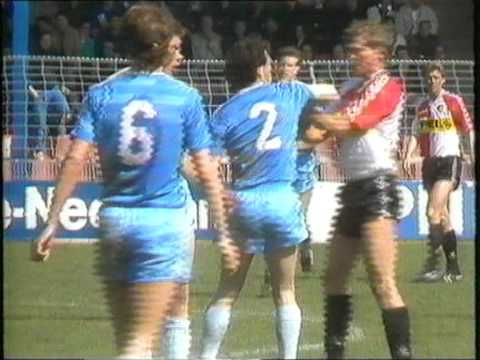 Fortuna Sittard - Feyenoord 1-2. 10-4-1988