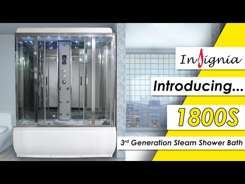 Insignia Introducing... The 1800S 3rd Generation Leak Free Steam Shower Bath