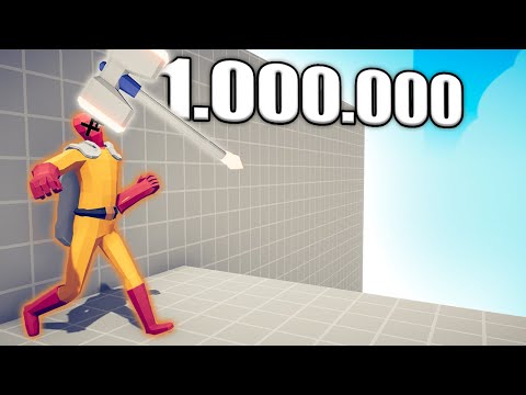 1.000.000 DAMAGE PALADIN MACE 1 vs 1 TOURNAMENT - TABS | Totally Accurate Battle Simulator 2023