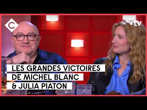 Benoît Magimel, Michel Blanc et Julia Piaton - C à Vous - 27/02/2023
