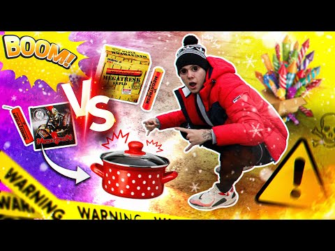 NAJJAČE PETARDE ISPOD LONCA💥 | Mirnovec pirotehnika