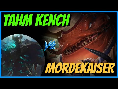 TAHM KENCH TOP vs MORDEKAISER - Jungler Camps Top - Season 11 League of Legends