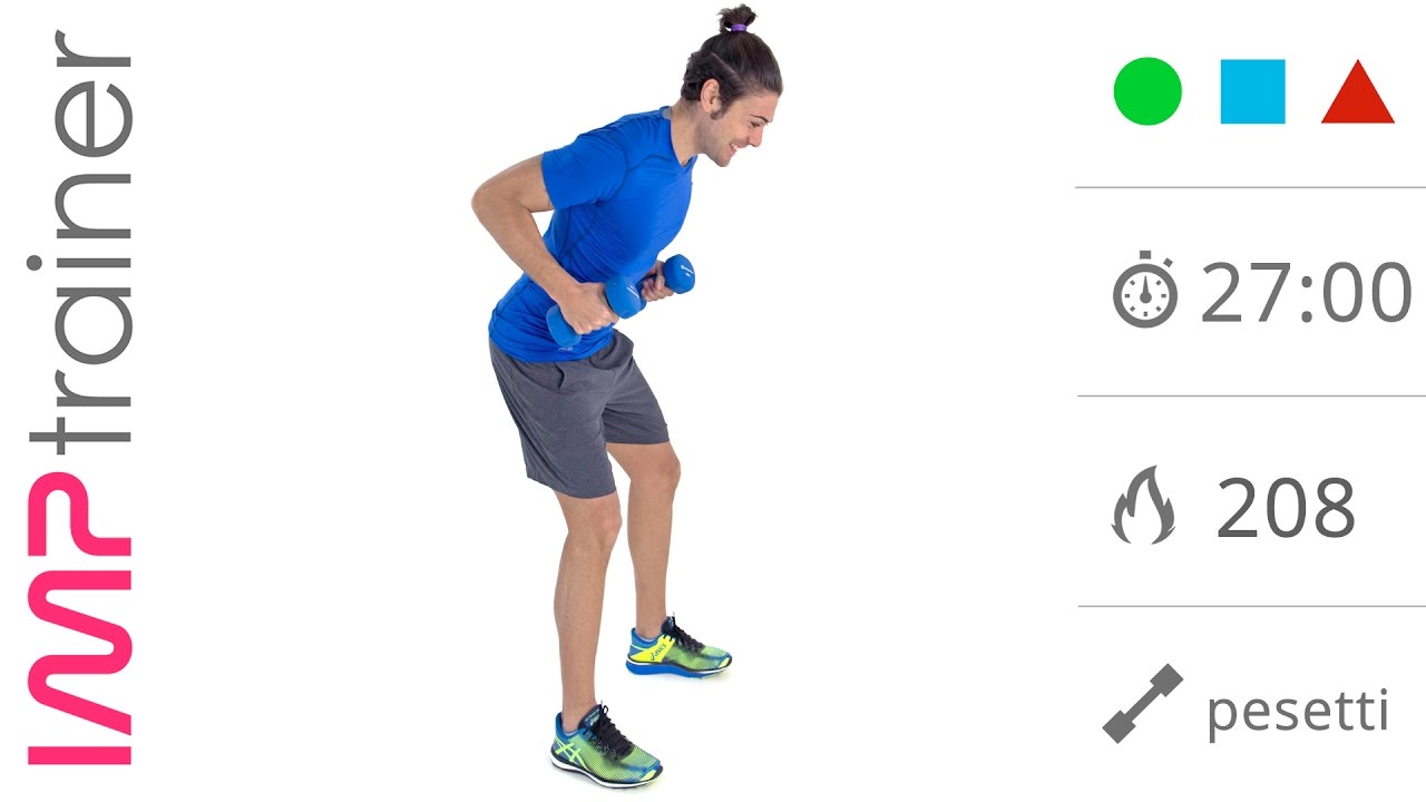Workout Total Body Con Pesetti Per Dimagrire e Tonificare