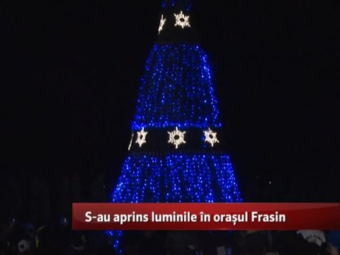 S-au aprins luminile în orașul Frasin
