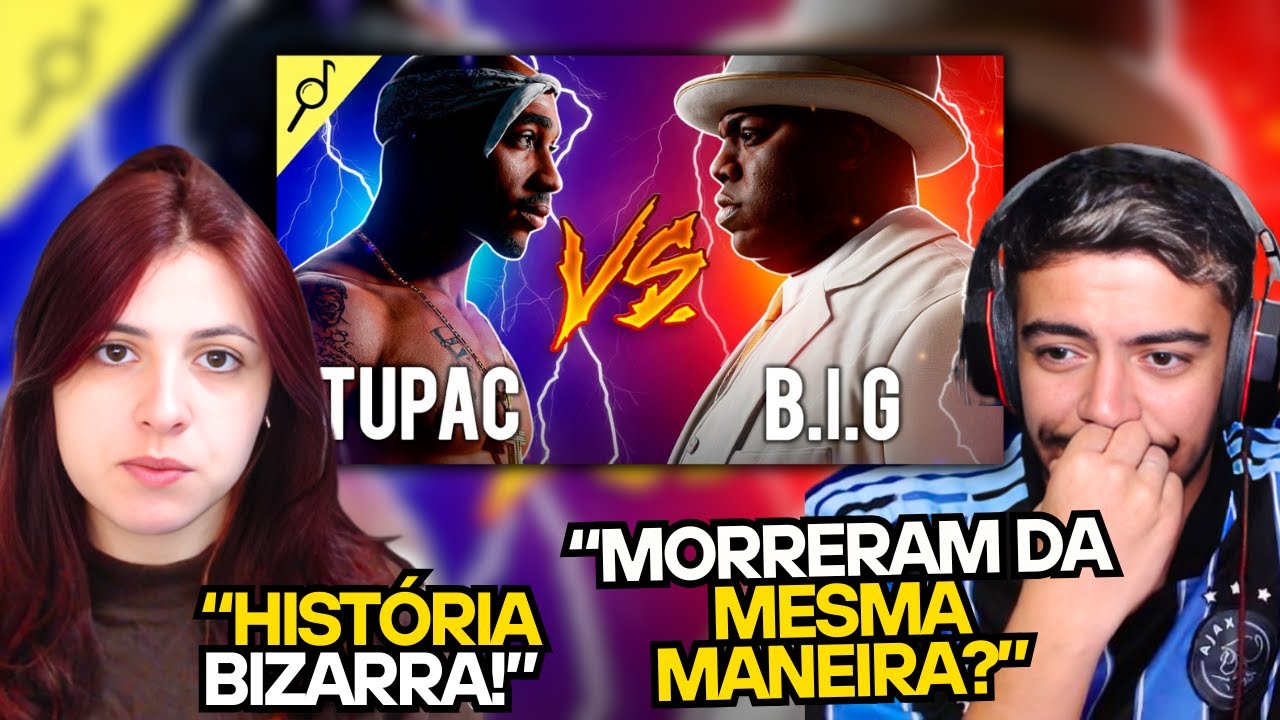 🔥A treta FATAL entre 2PAC e B.I.G: Decifrando Hit 'Em Up | A história por trás da DISS | REACT