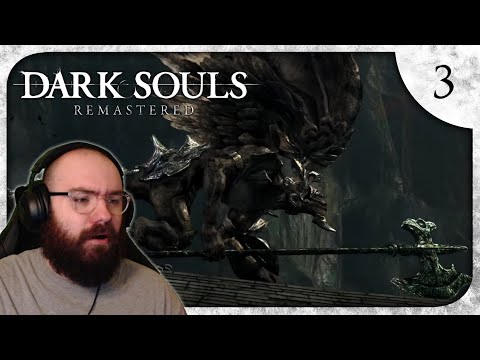 The Bell Gargoyles & Exploring Darkroot Garden - Dark Souls Remastered | Blind Playthrough [Part 3]