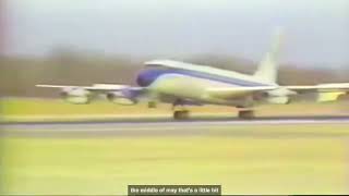 Elvis Presley&#39;s Plane &quot;Lisa Marie&quot; Arrives in Memphis 1984