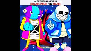 Download lagu Grand zeno vs Sans Who wins?🔥#grandzeno #sans #undertale #shorts mp3