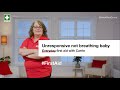 Baby First Aid Unresponsive Not Breathing Baby Key Steps