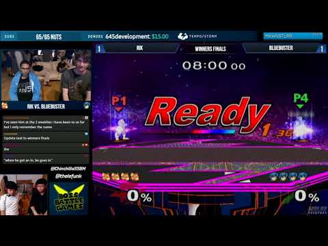 Master Hand Monthly (July 2018) - RiK (Fox) vs. BlueBuster (Marth) - SSBM - W. Semis