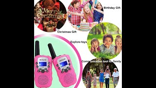 Retevis RT388 Kids Toys Walkie Talkies, Review