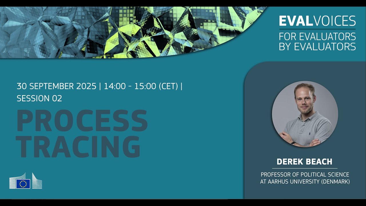 EvalVoices Webinar 02 | Derek Beach | Process Tracing
